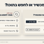 תפיסת טלפון או מחשב במשטרה מול חיפוש בתוכן: תפיסה מותרת בלי צו לפי סעיף 32(א), חיפוש בתוכן רק בצו שופט מפורש לפי סעיף 23א